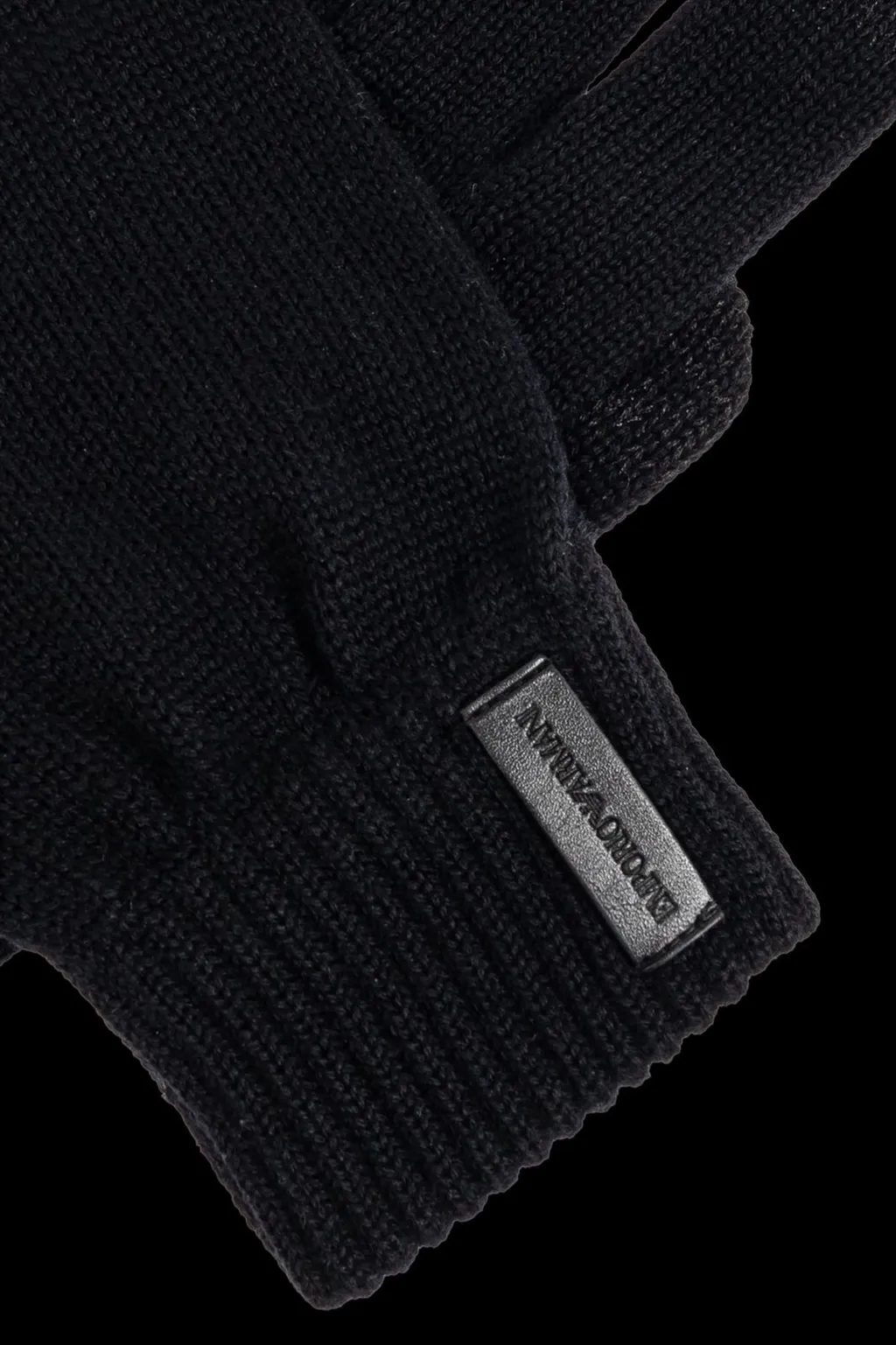 Emporio Armani Logo Patch Gloves