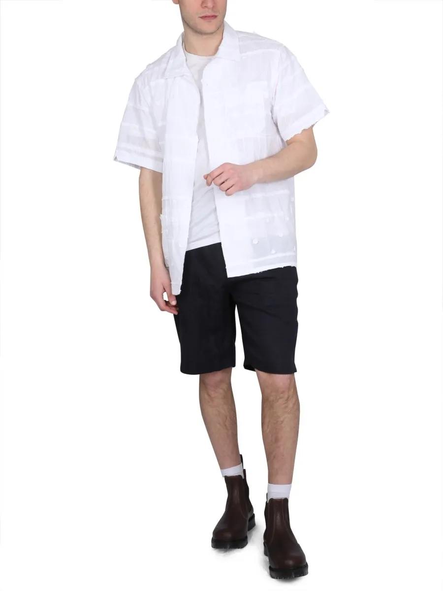 Engineered Garments Embroidered Detail Shirt