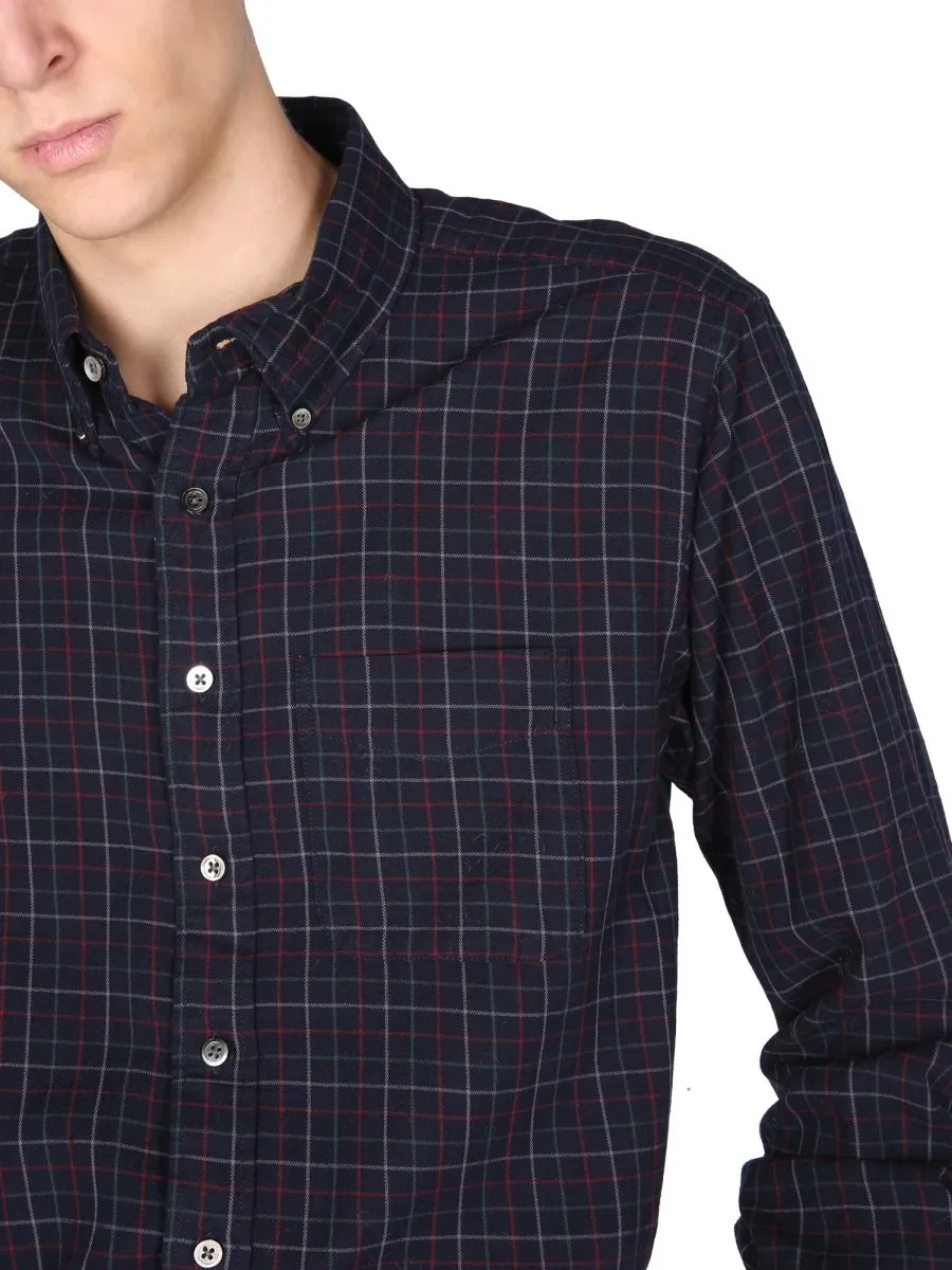 Engineered Garments Check Patterned Shirt