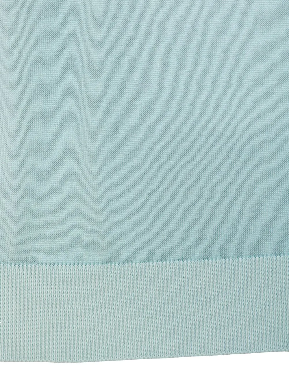 Enrico Mandelli Straight Hem Knitted Polo Shirt