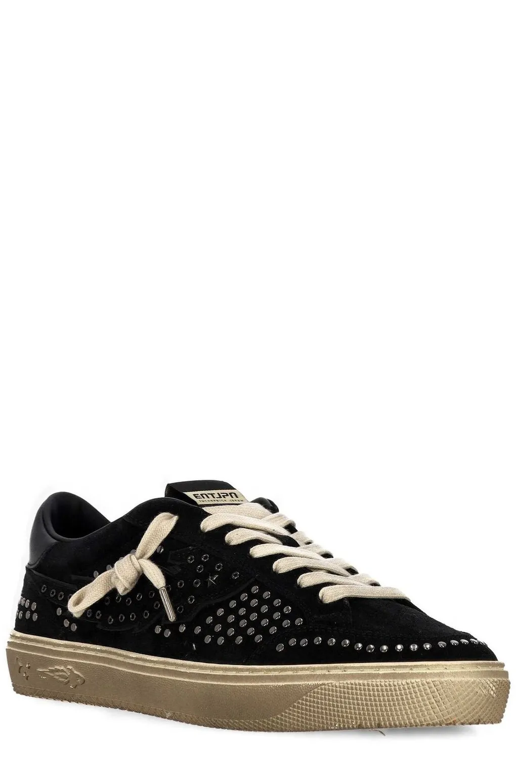 Enterprise Japan Studded Low-Top Sneakers