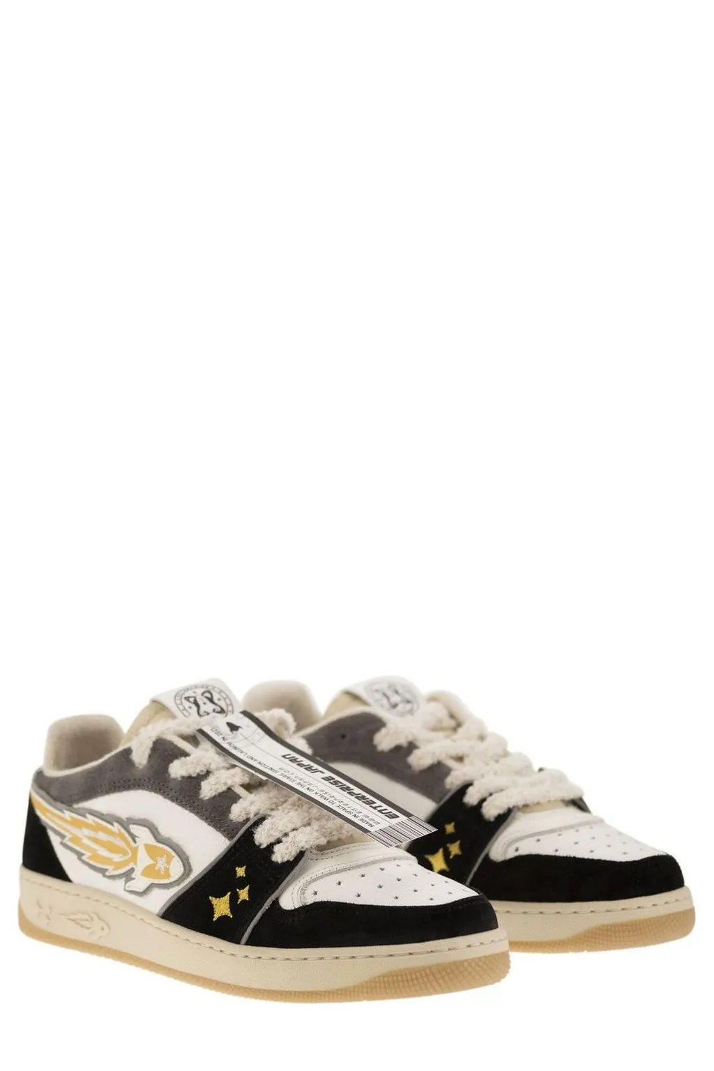 Enterprise Japan Rocket Embroidered Sneakers
