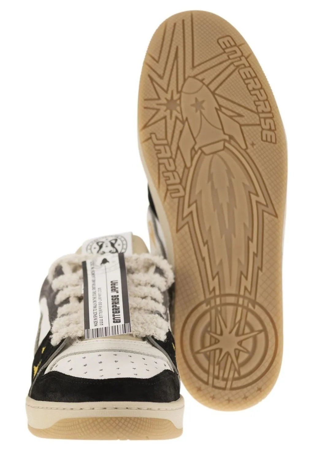 Enterprise Japan Rocket Embroidered Sneakers