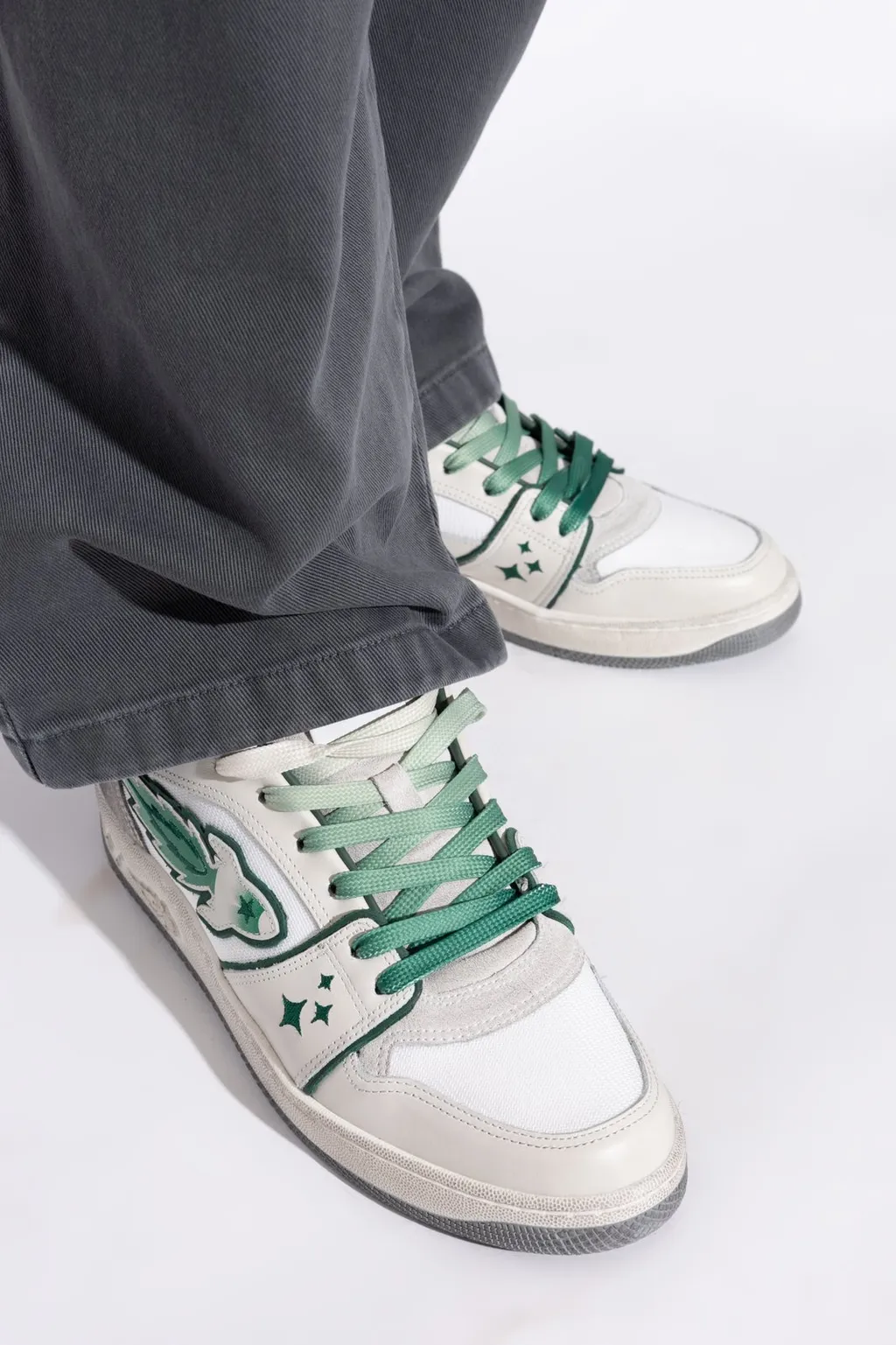 Enterprise Japan Star Emblem Casual Sneakers