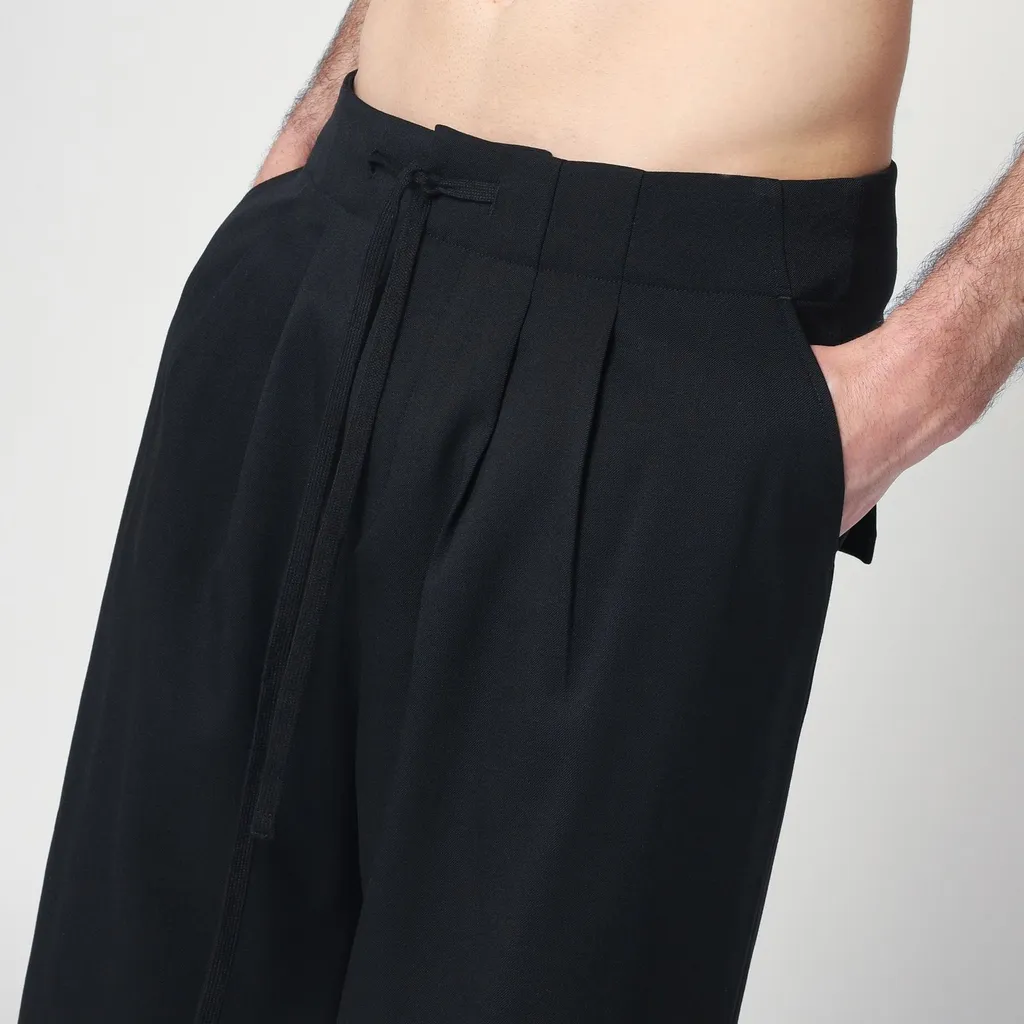 Entire Studios Pleated Wide-Leg Pants