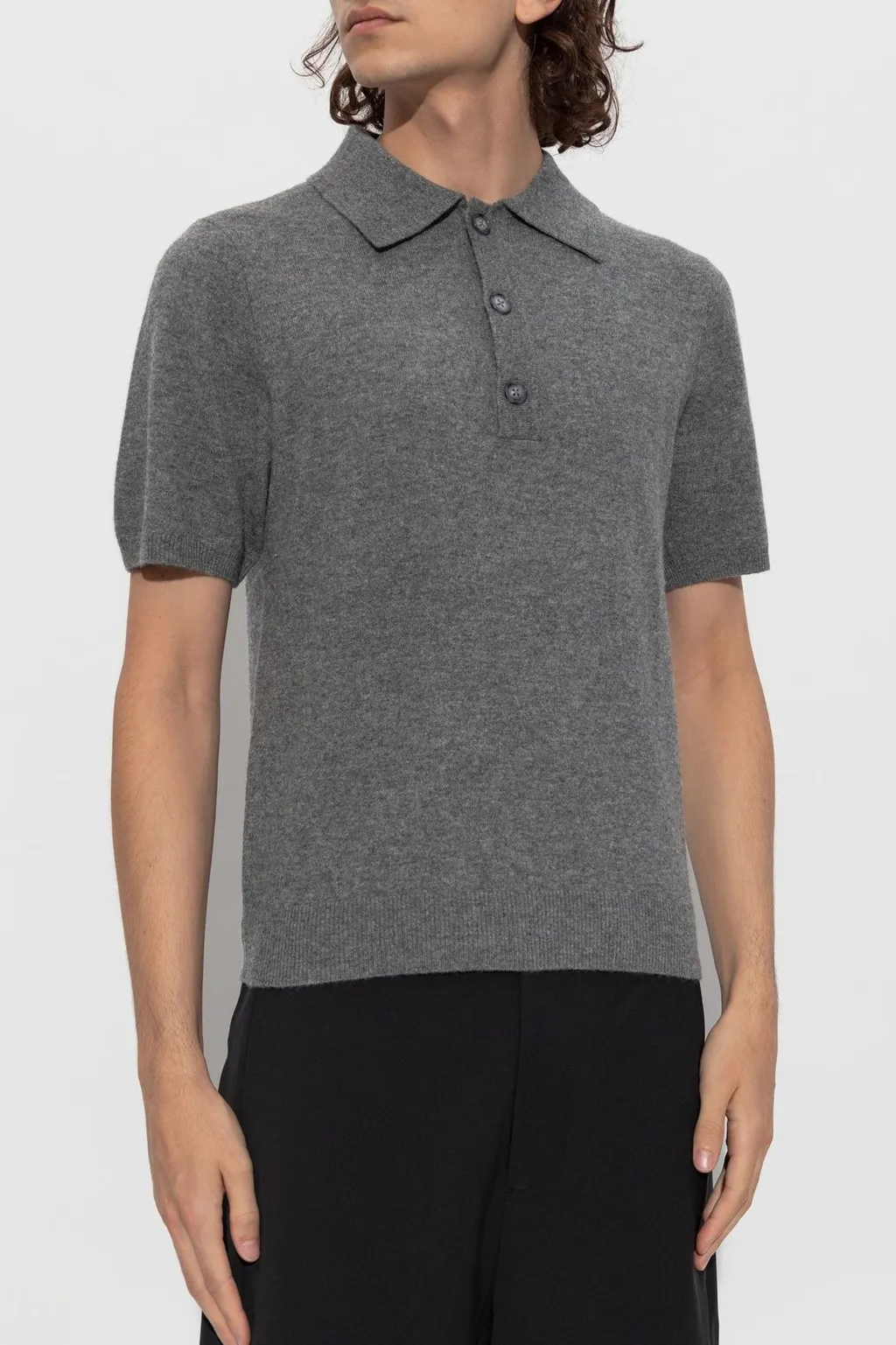 Entire Studios Buttoned Knit Polo