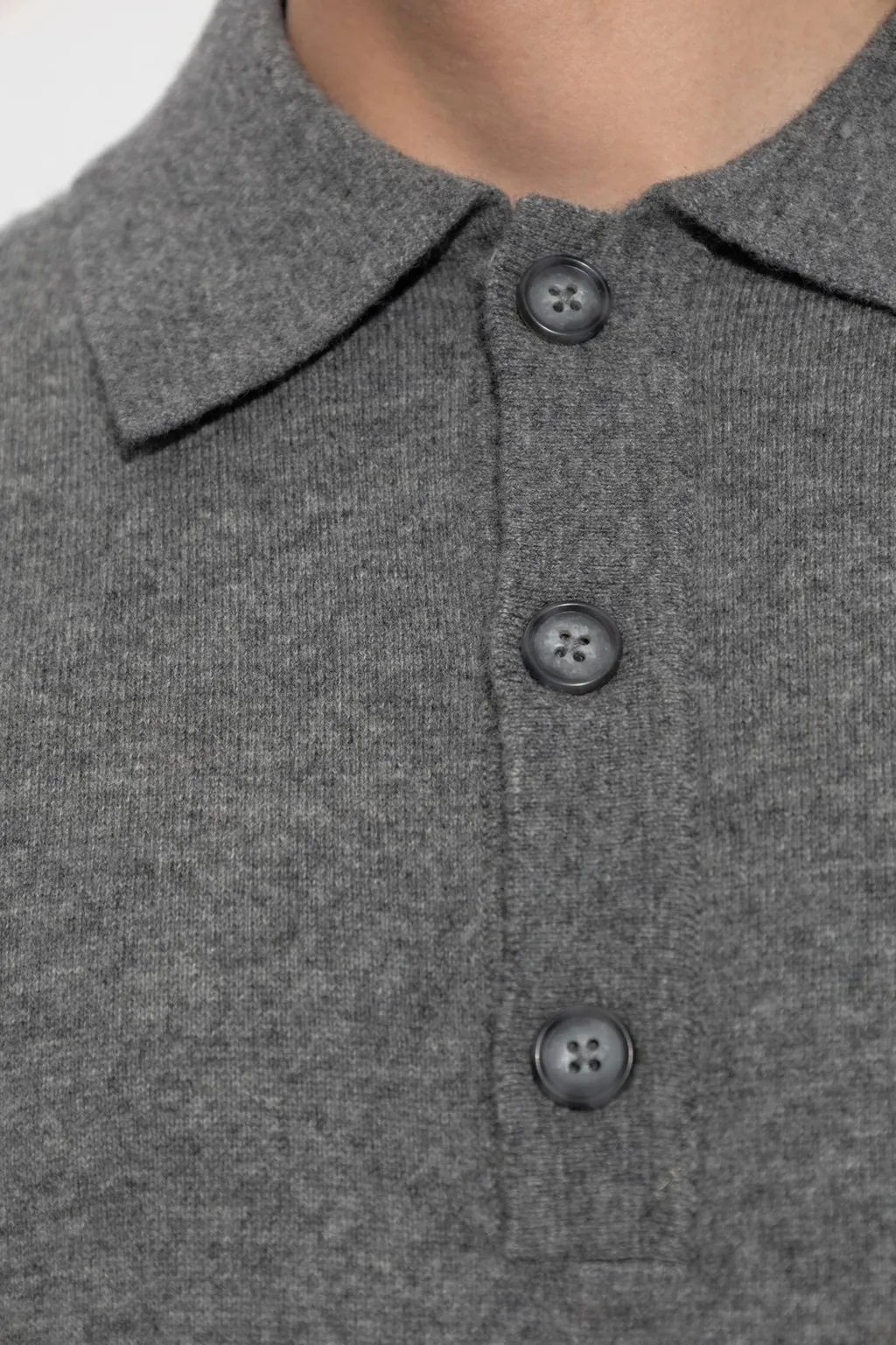 Entire Studios Buttoned Knit Polo
