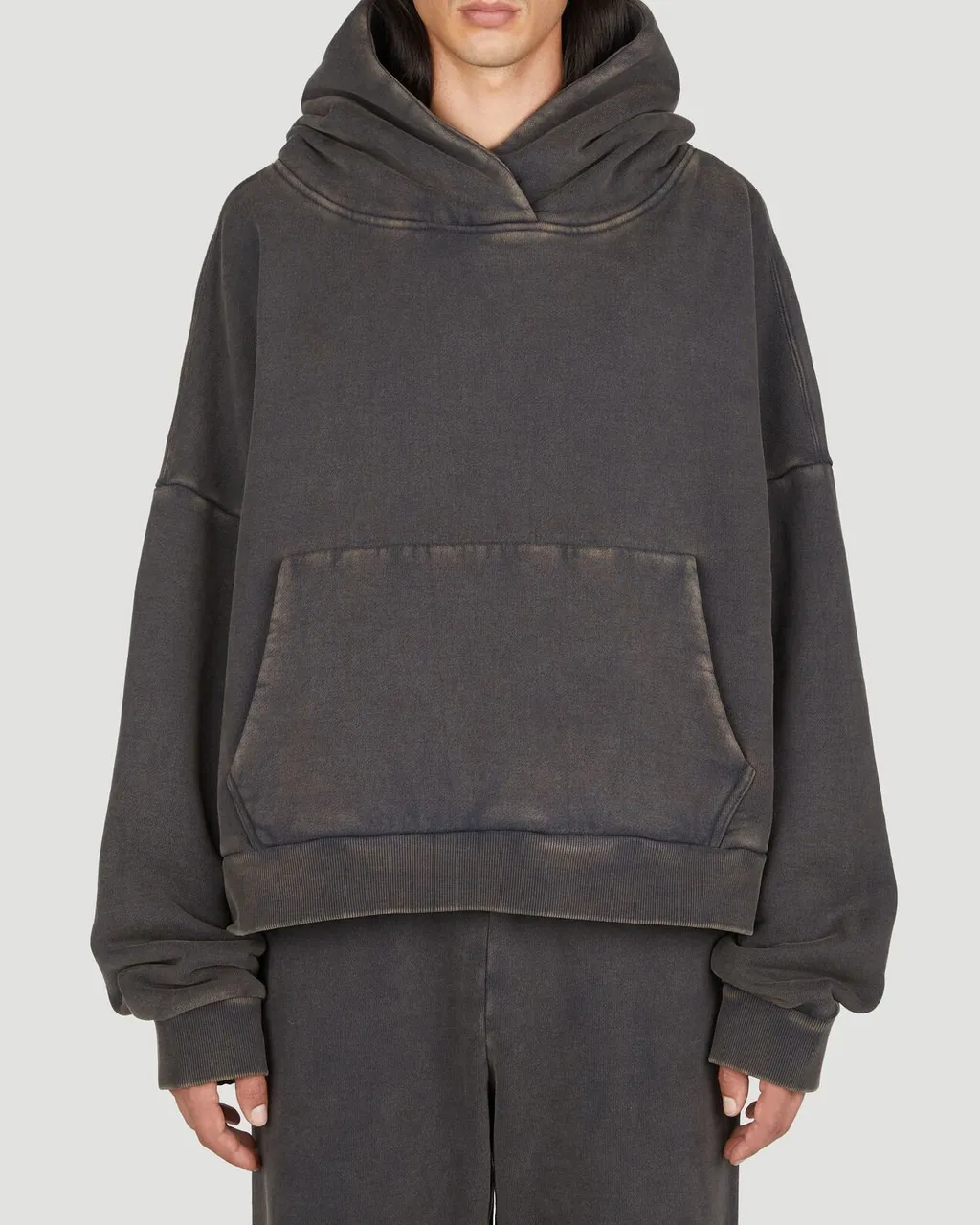 Entire Studios Washed Heavy Hooded Sweater