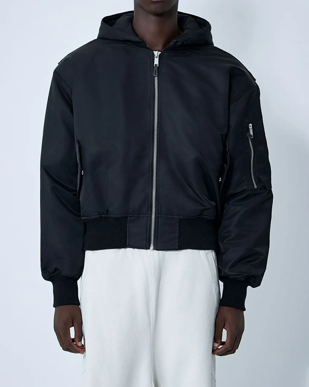Entire Studios Hooded Bomber Jacket