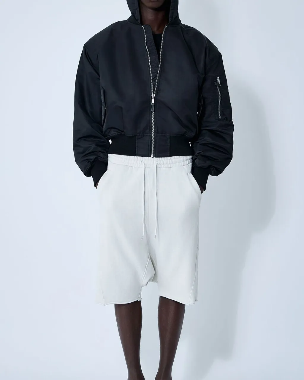 Entire Studios Hooded Bomber Jacket