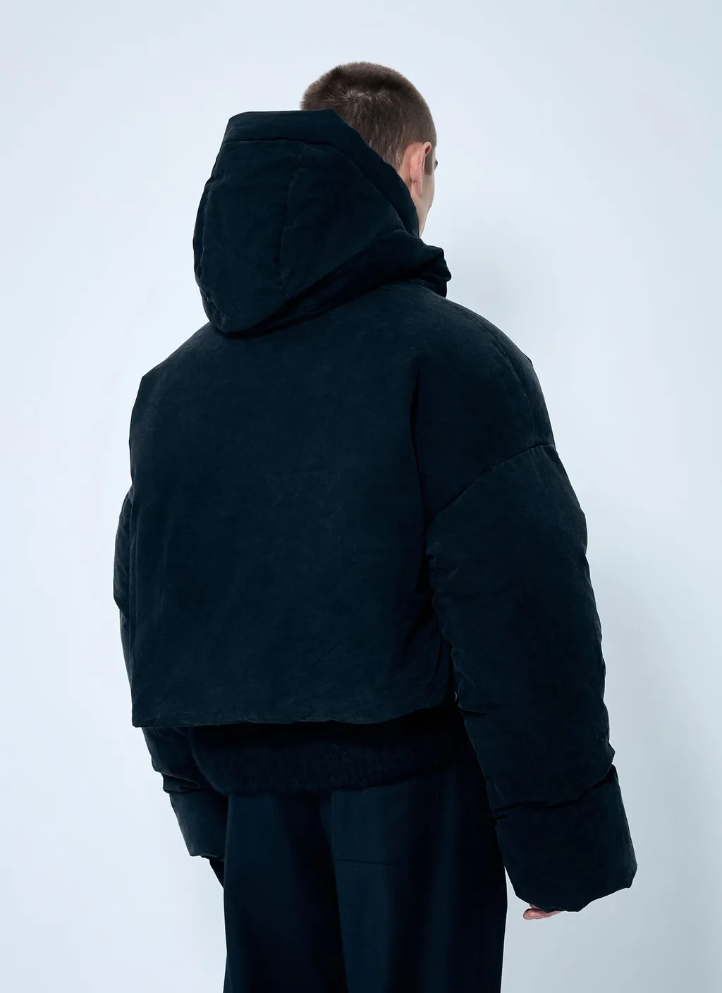 Entire Studios Mml Hooded Down Jacket