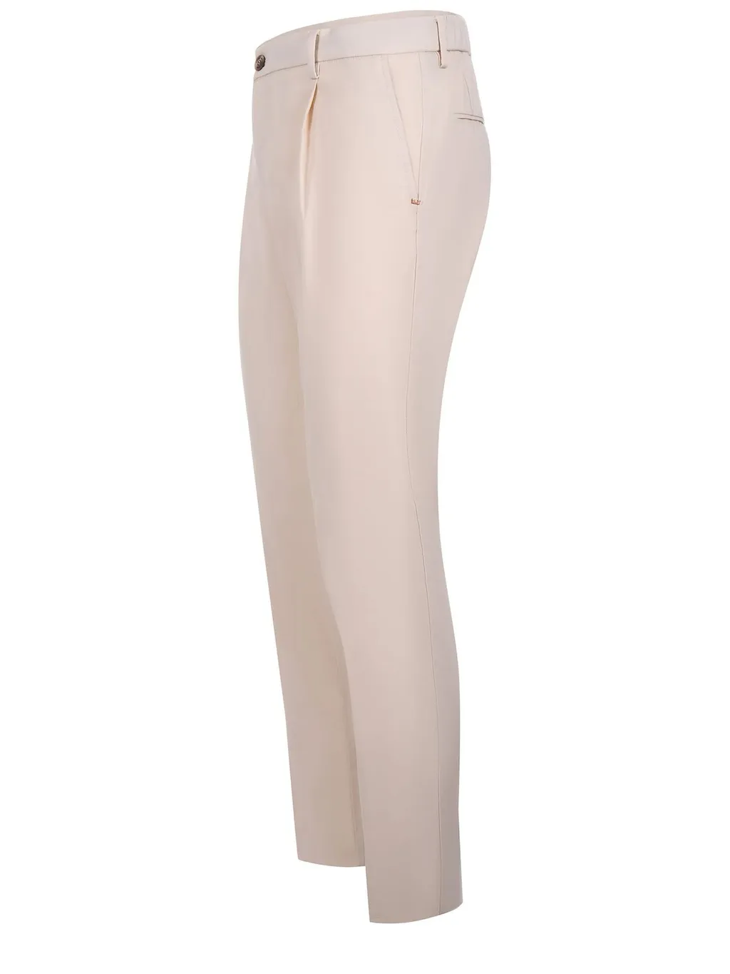 Entre Amis Pleated Tapered Pants