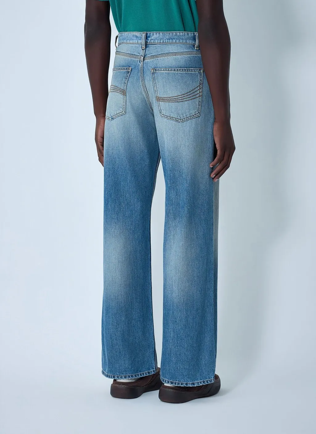 Erl Breakwater Wash Straight-Leg Jeans