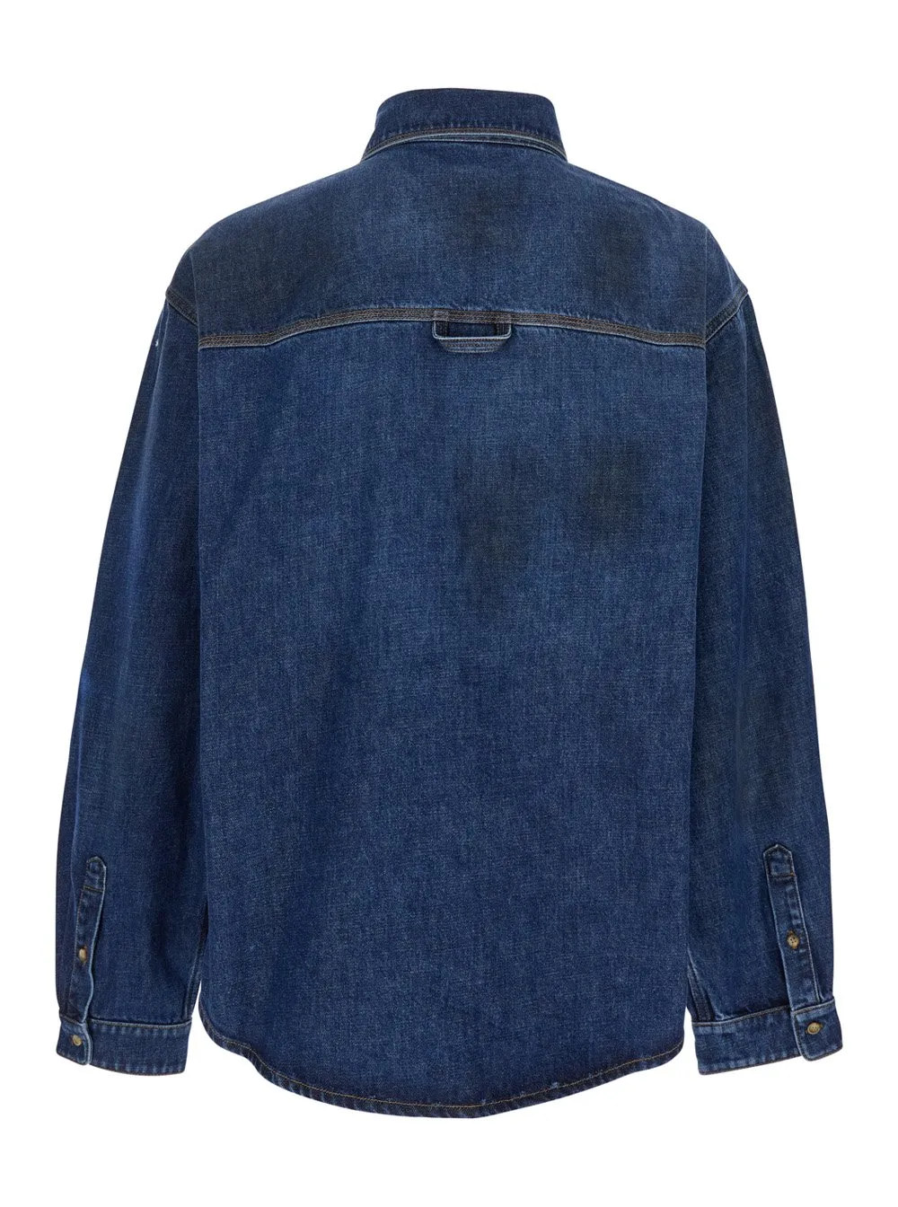 Erl Long-Sleeved Denim Shirt