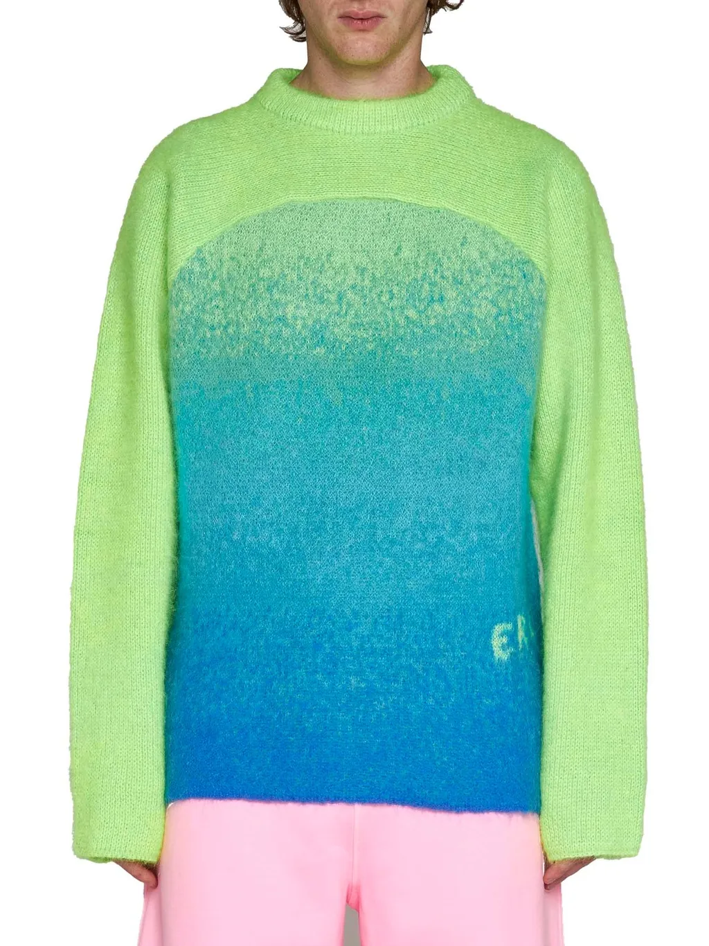 Erl Gradient Rainbow Crewneck Jumper