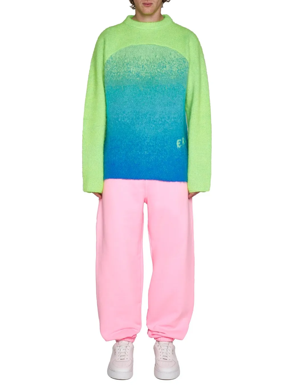 Erl Gradient Rainbow Crewneck Jumper