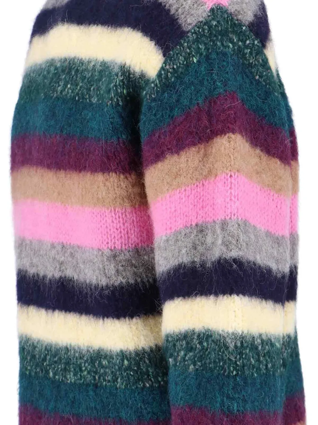 Erl Striped Crewneck Knit Jumper