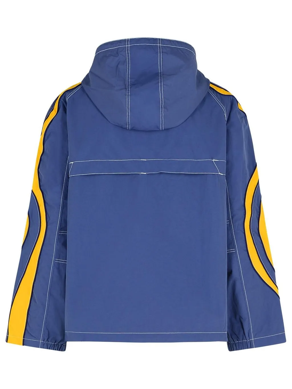 Erl Contrast Stitch Hooded Jacket