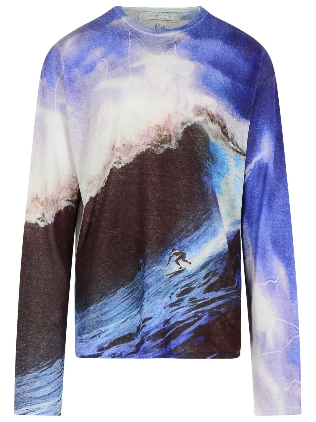 Erl Patterned Crew Neck Knitwear