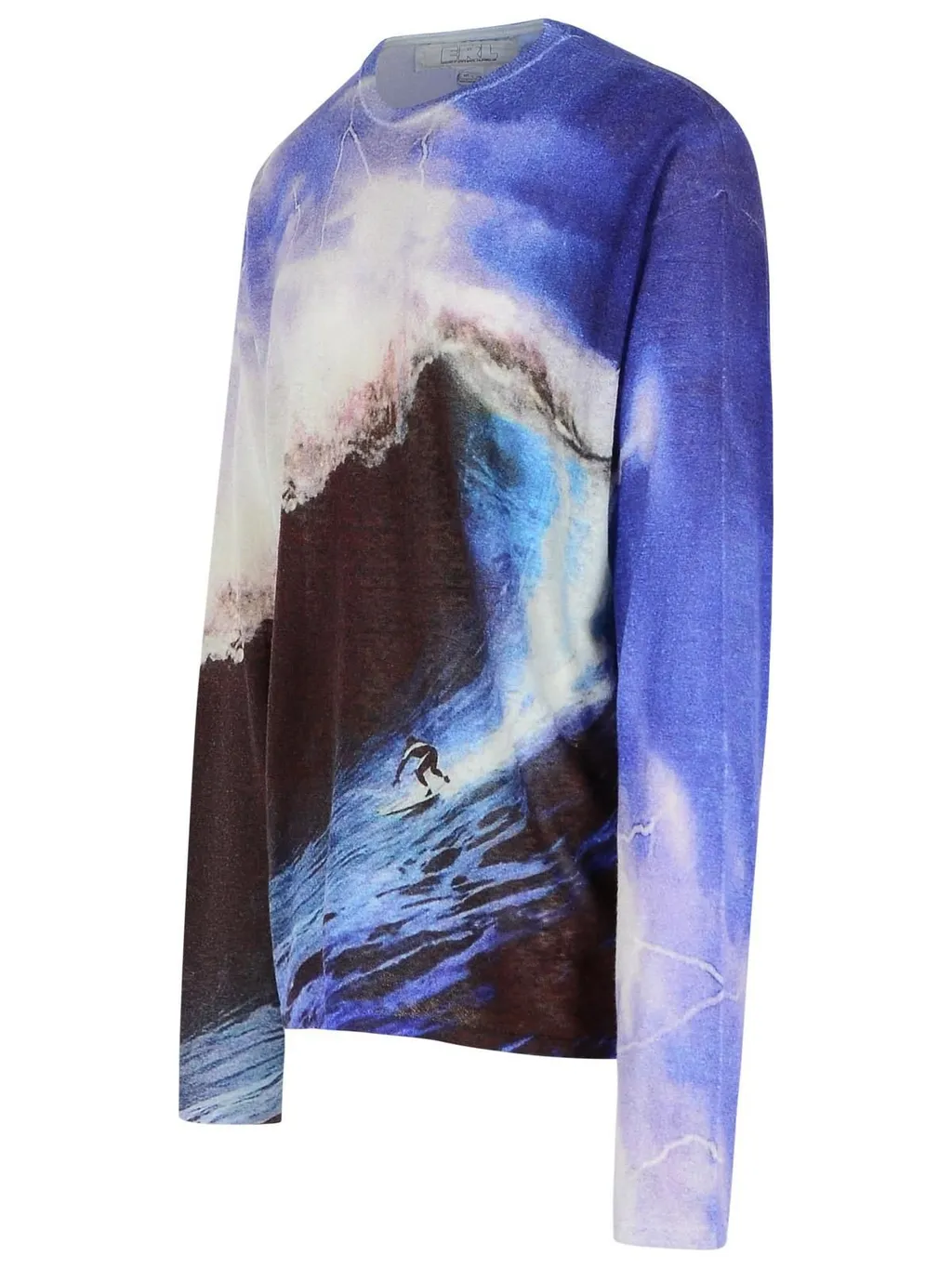 Erl Patterned Crew Neck Knitwear