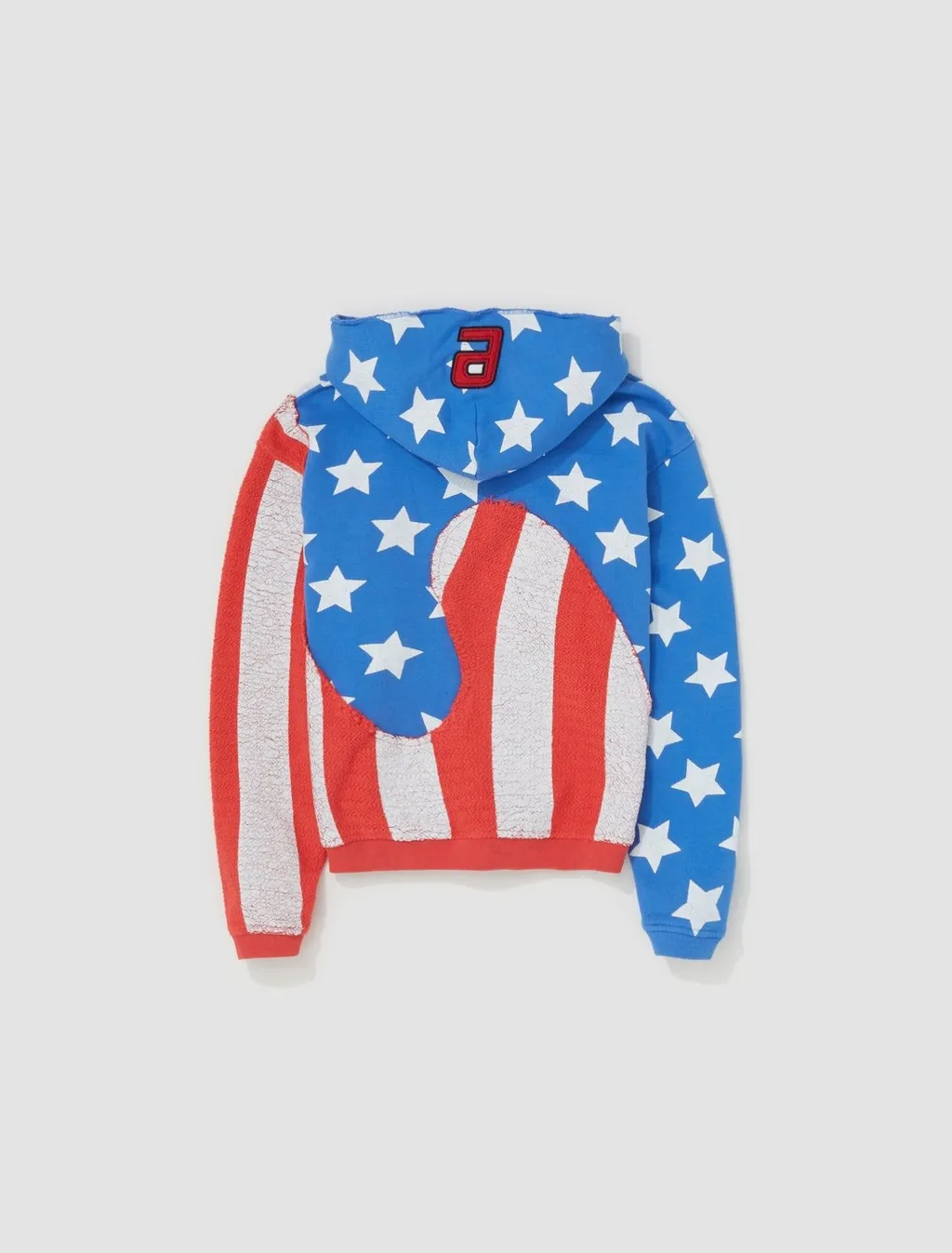 Erl Stars And Stripes Swirl Hoodie