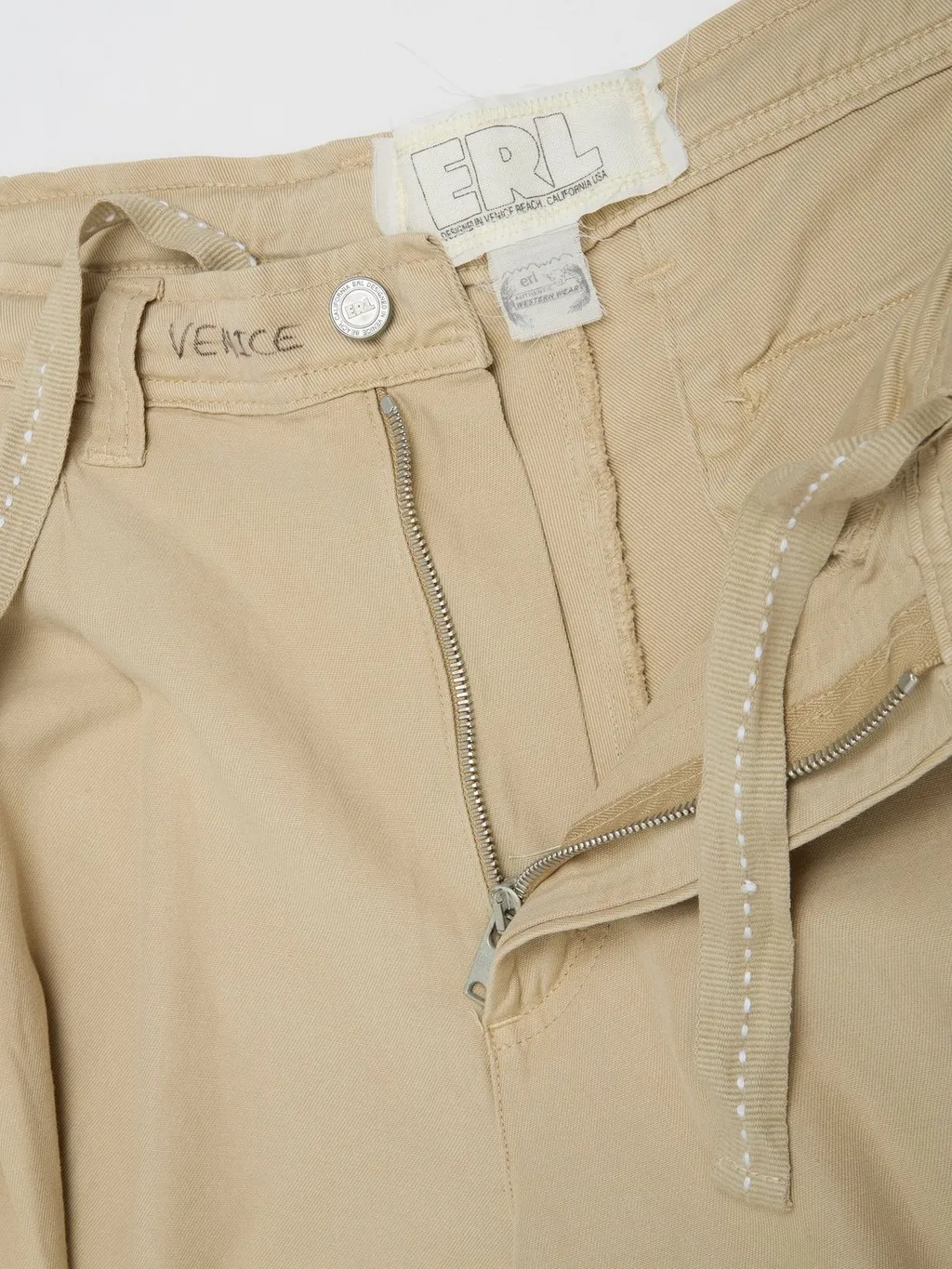 Erl Distressed Chino Shorts