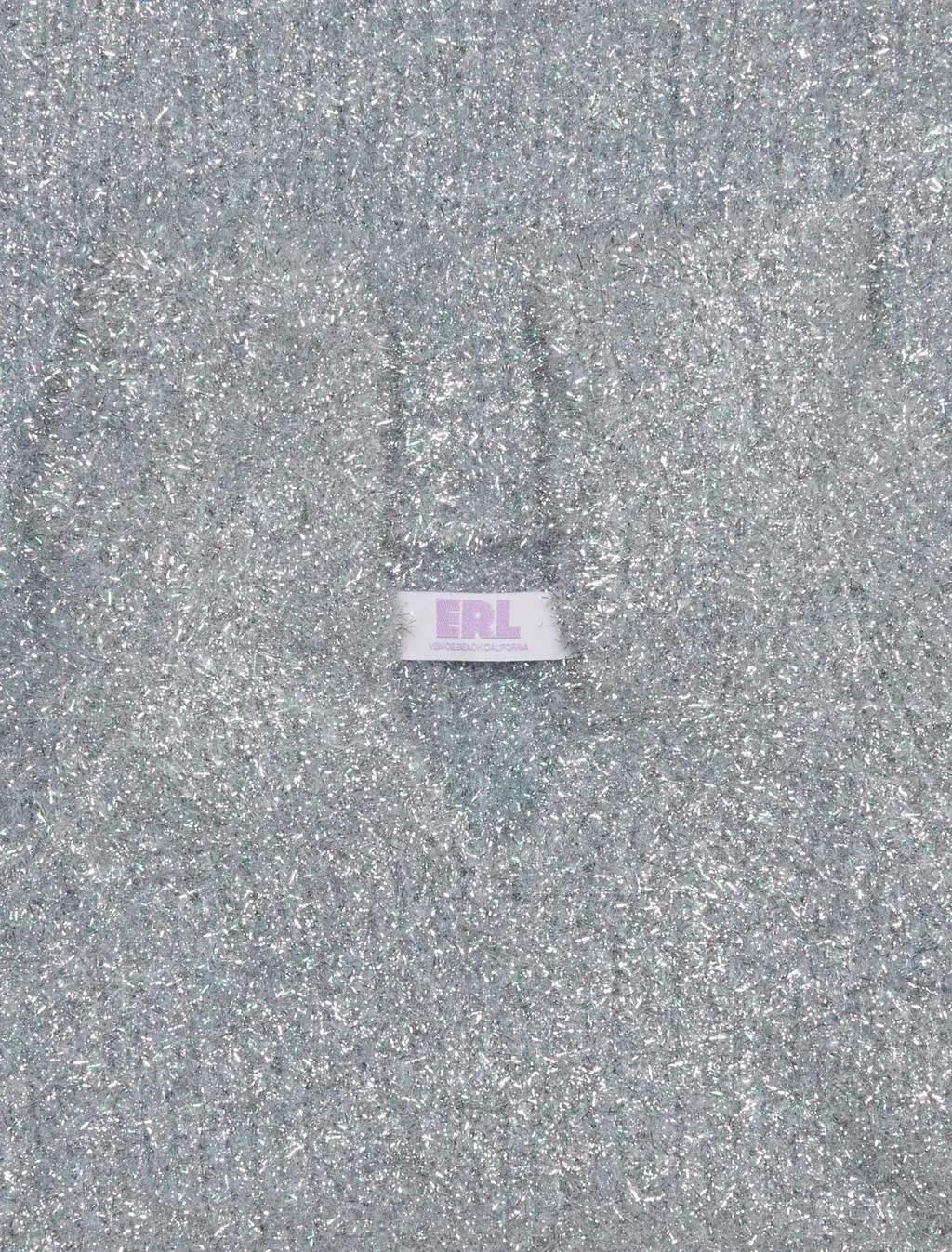 Erl Glitter Raglan Knit Pullover