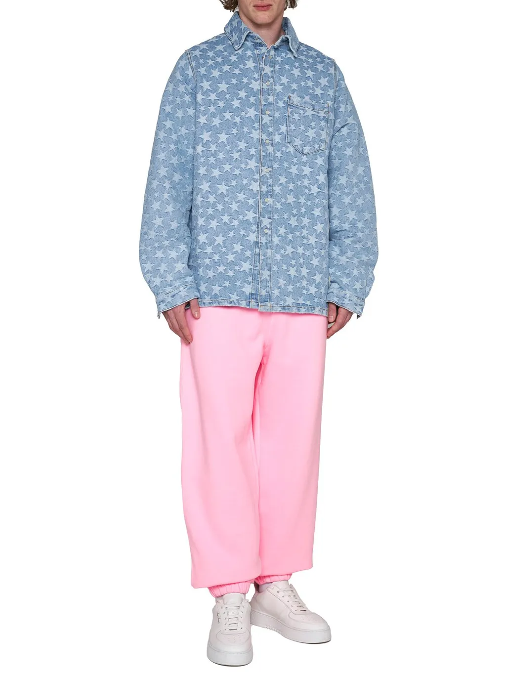 Erl Star Pattern Long Sleeve Shirt