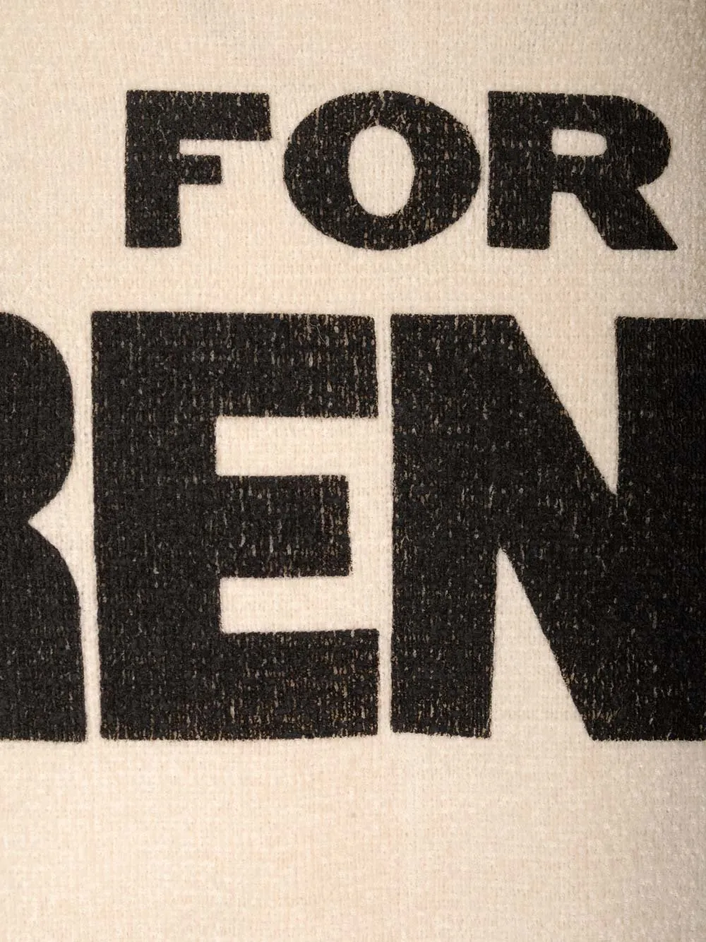 Erl For Rent Slogan-Printed Knitted Jumper