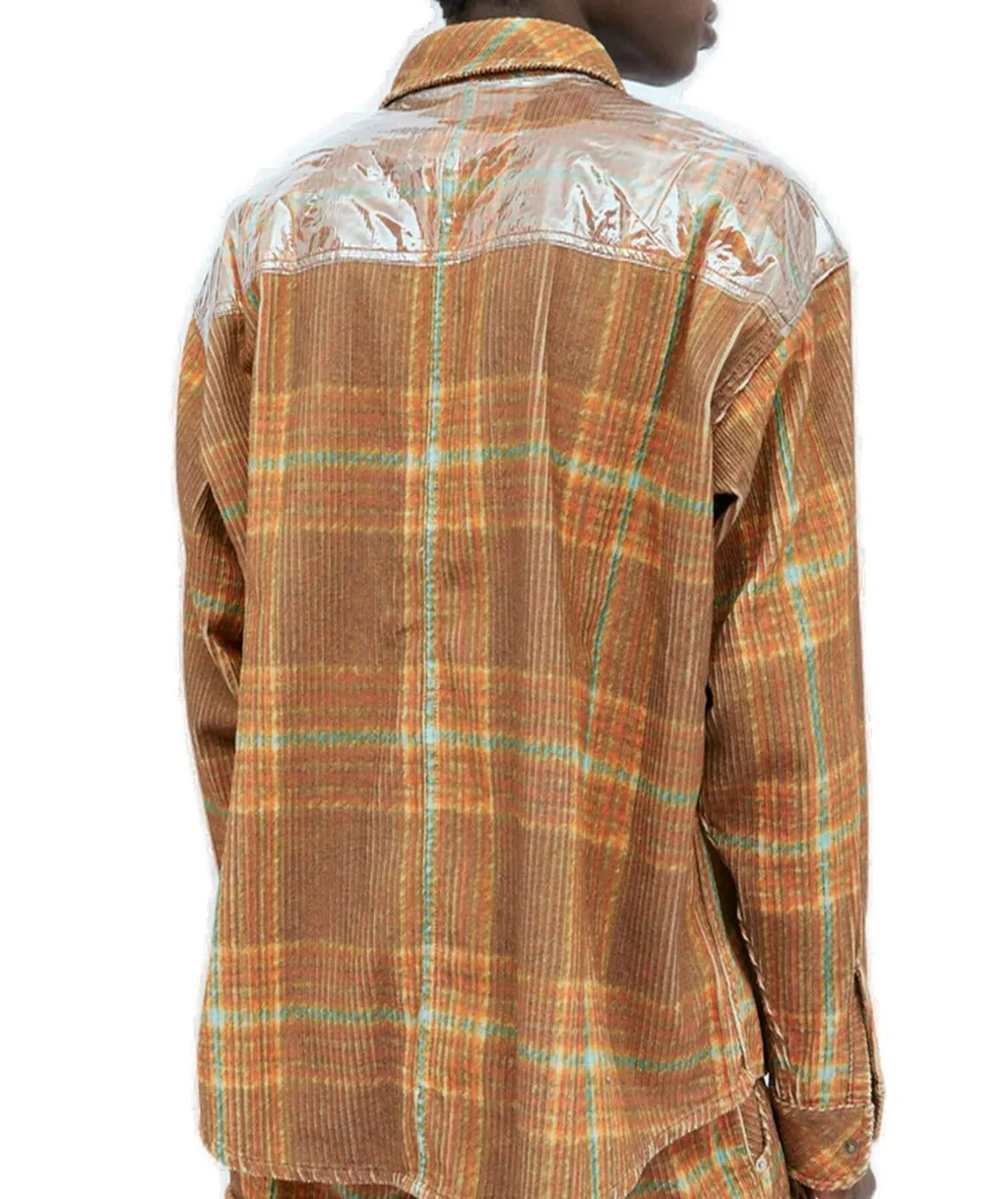 Erl Checked Buttoned Shirt