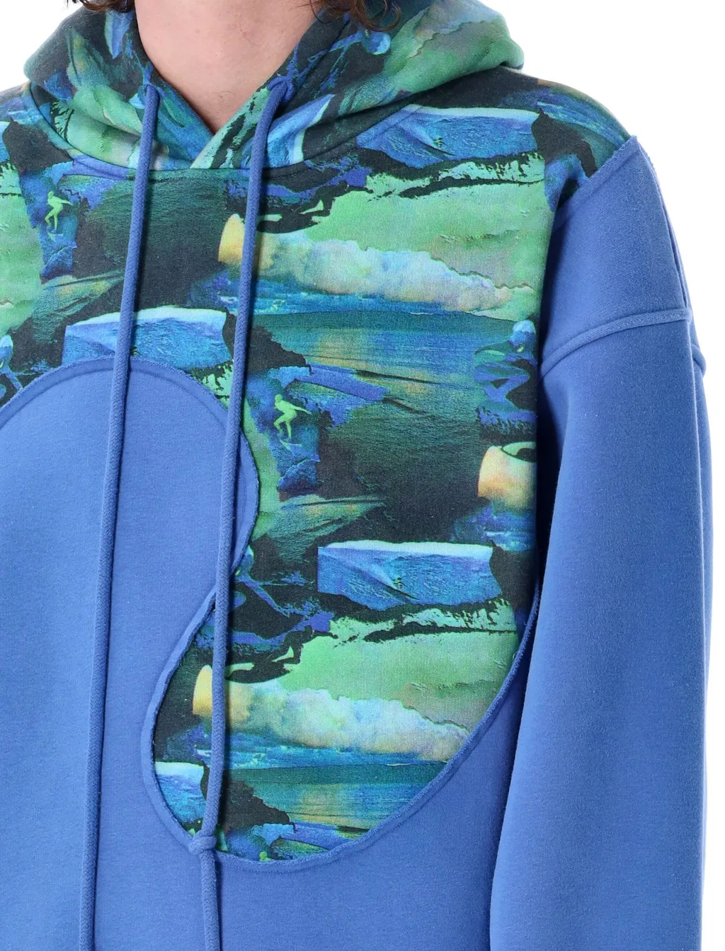 Erl Abstract Printed Drawstring Hoodie