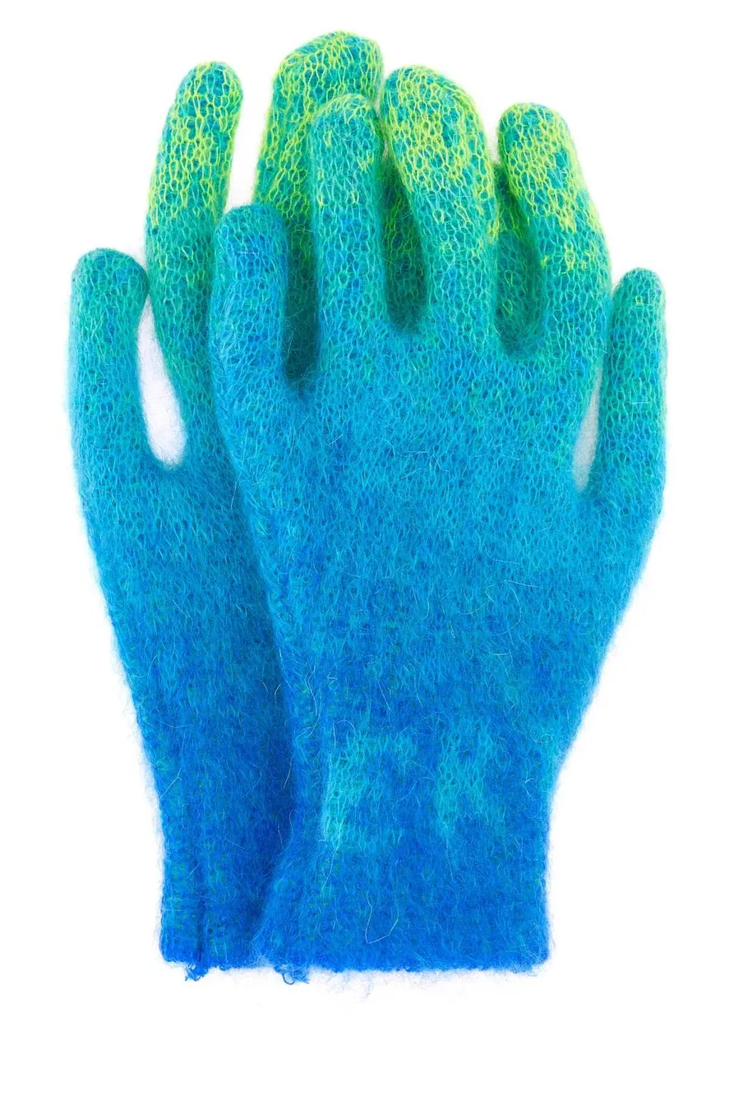 Erl Full Finger Gradient Knitted Gloves