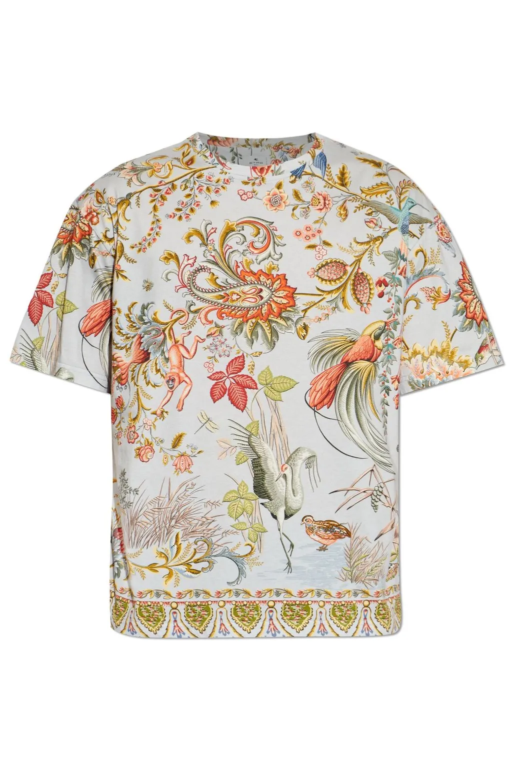 Etro Patterned Crewneck T-Shirt