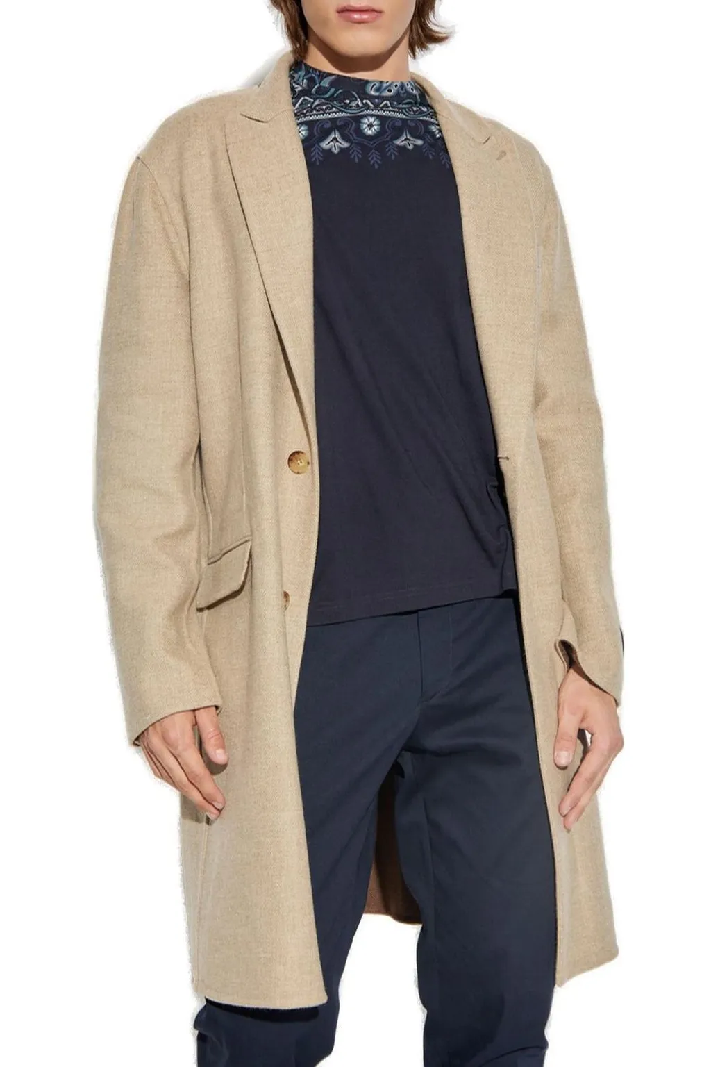 Etro Single-Breasted Coat