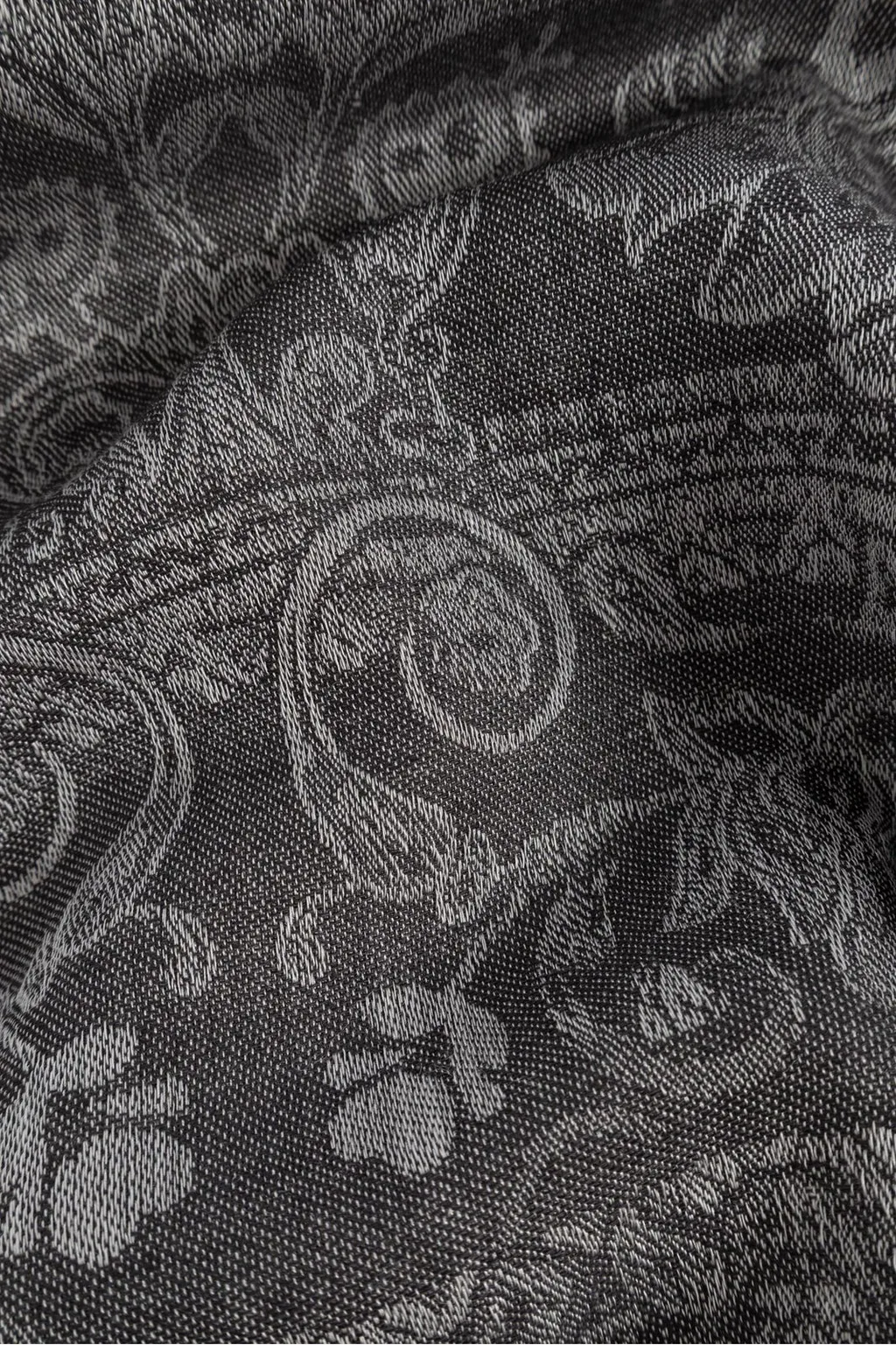 Etro All-Over Patterned Frayed Edge Scarf
