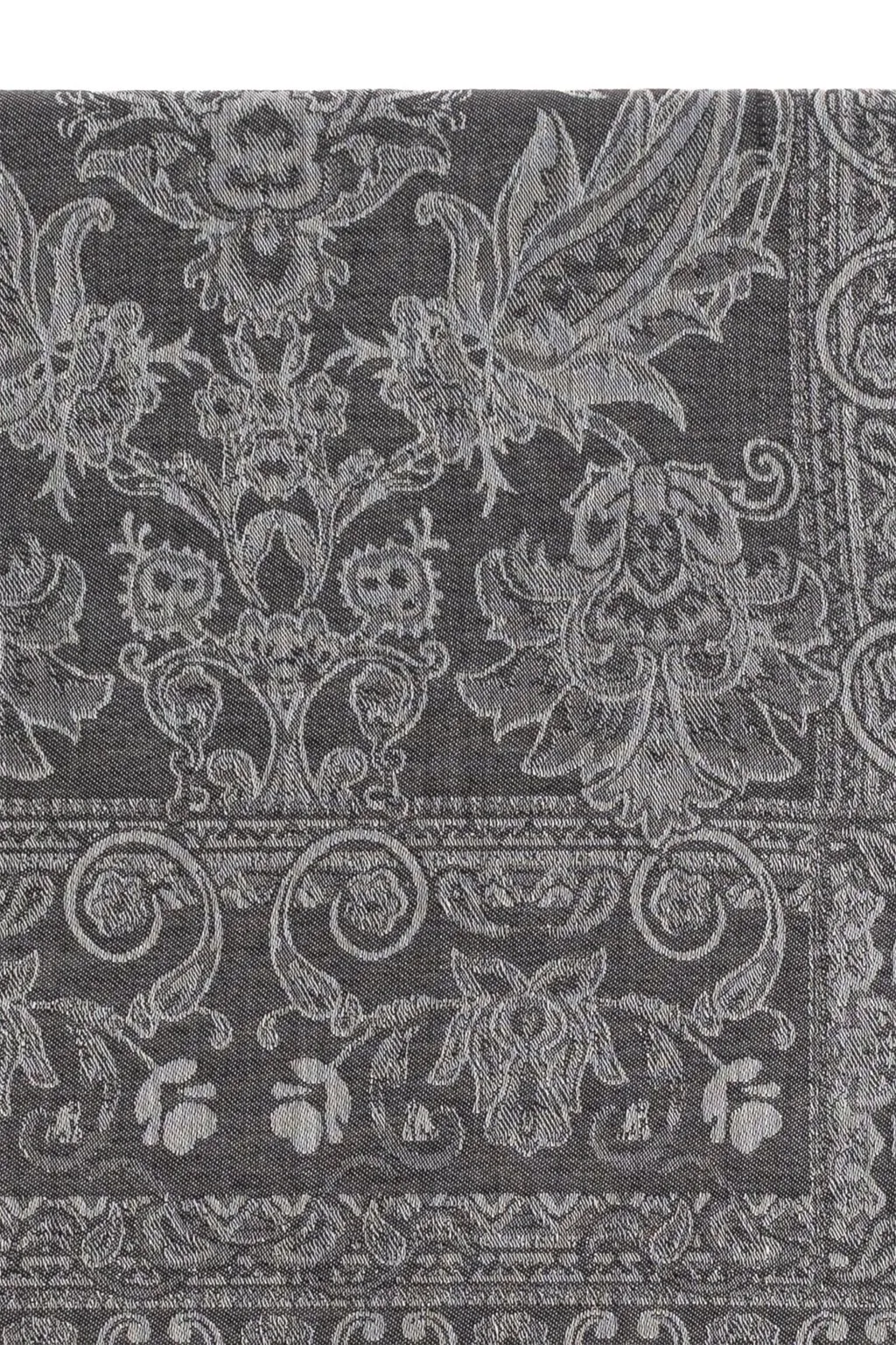 Etro All-Over Patterned Frayed Edge Scarf