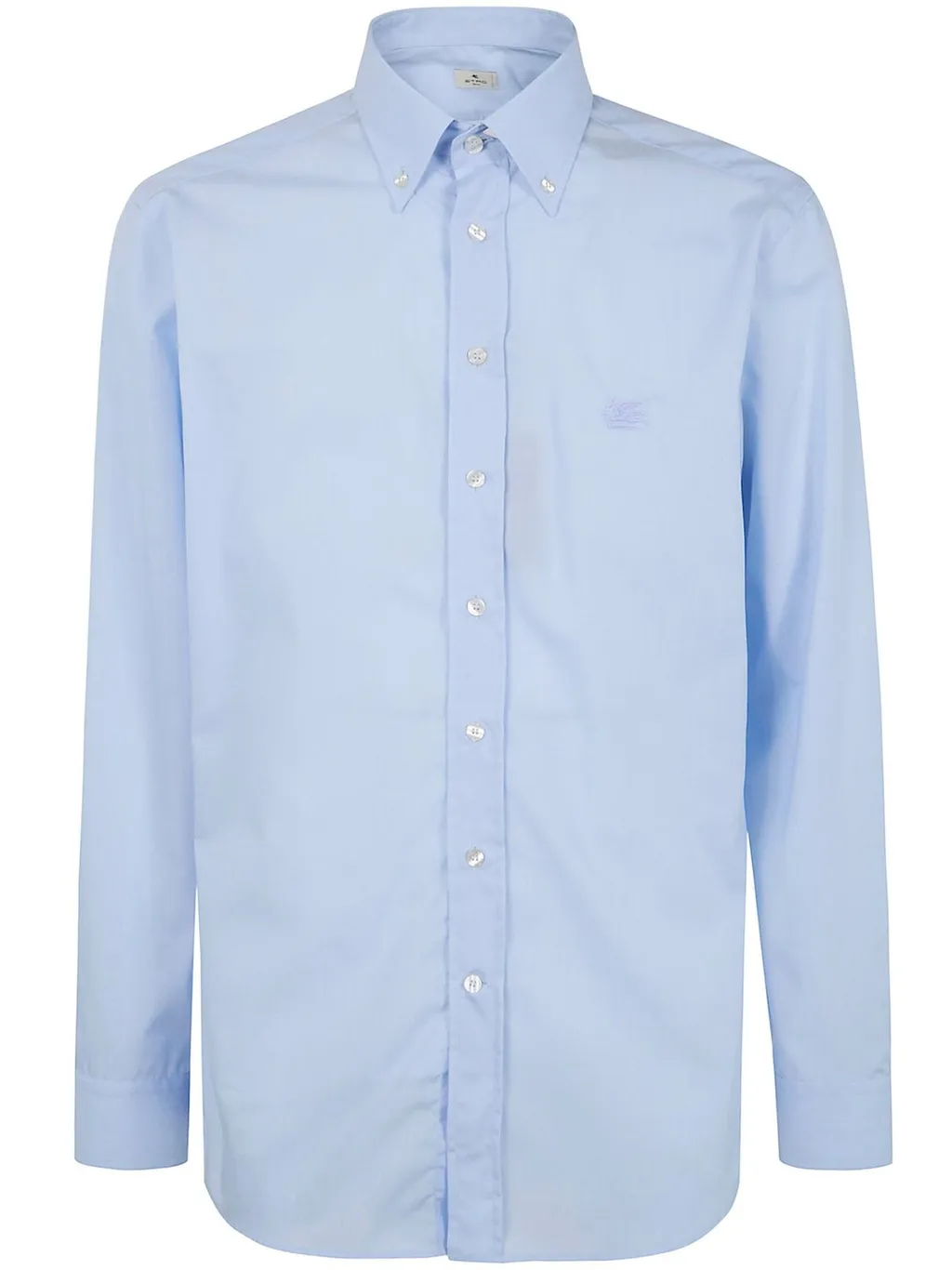 Etro Pegaso Embroidered Button-Down Shirt
