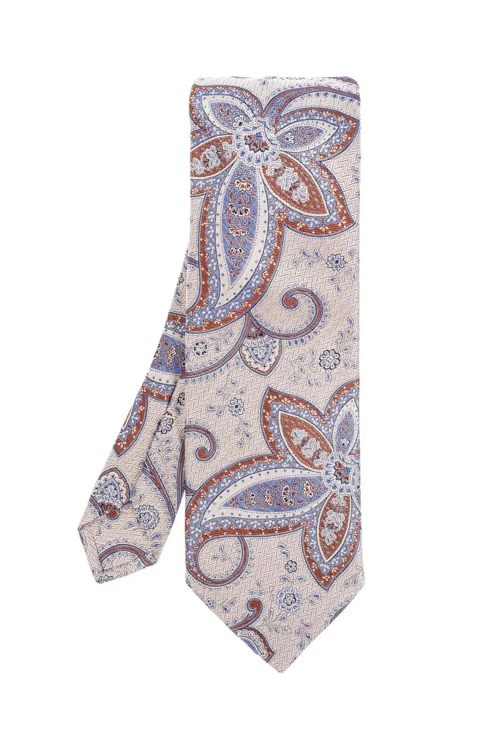 Etro Pattern Jacquard Pointed-Tip Tie