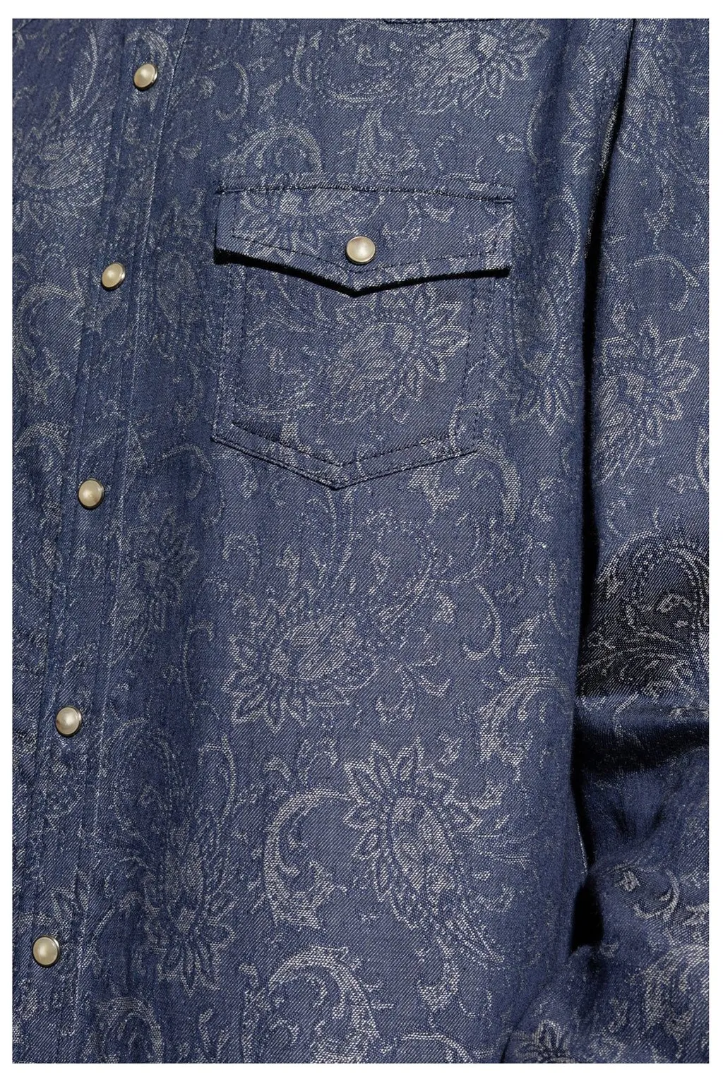 Etro Button-Up Denim Shirt