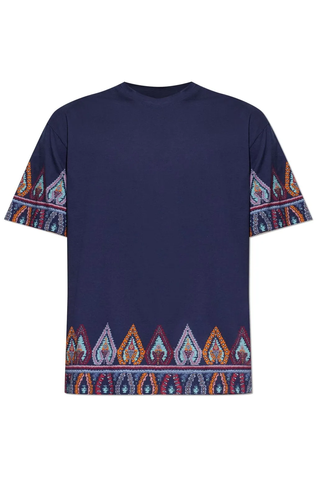 Etro Patterned Crewneck T-Shirt