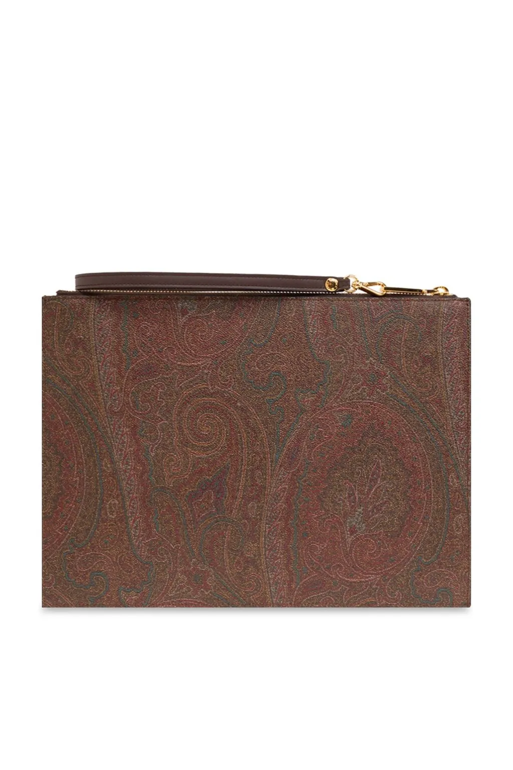 Etro Paisley Jacquard Zipped Clutch Bag