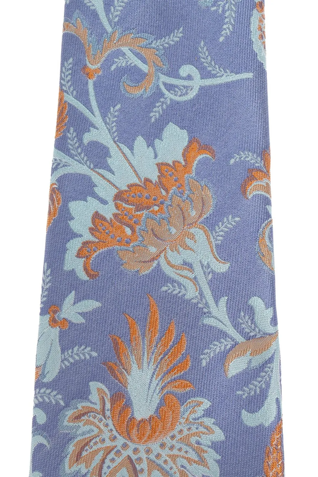 Etro Floral Motif Jacquard Tie