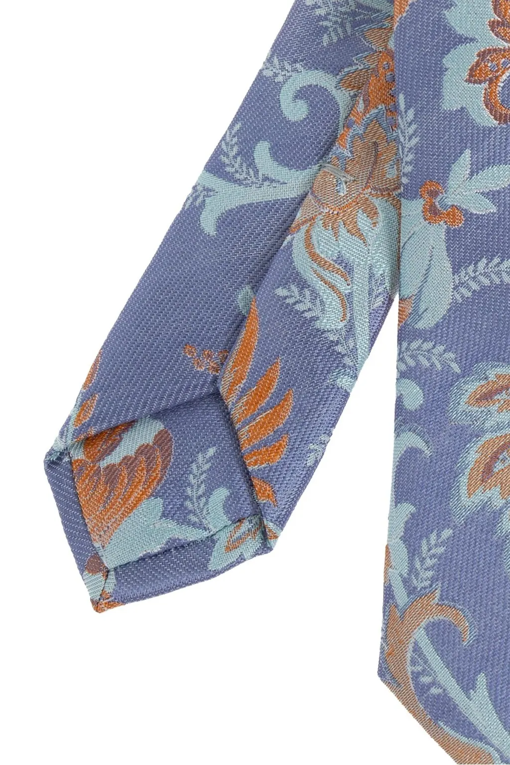 Etro Floral Motif Jacquard Tie