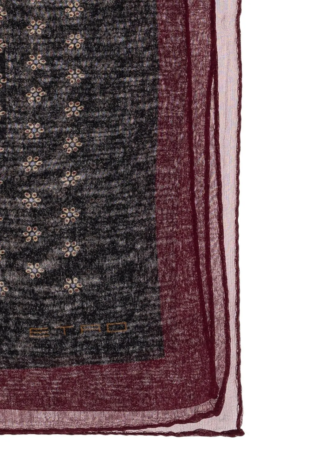 Etro Floral Paisley Satin Scarf