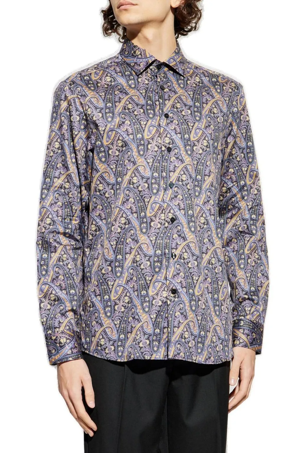 Etro Maxi Flower Paisley Shirt