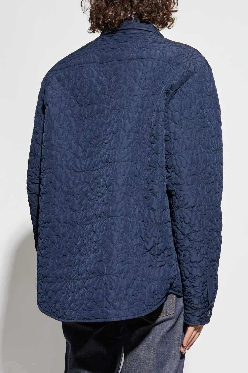 Etro Long Sleeved Quilted Overshirt