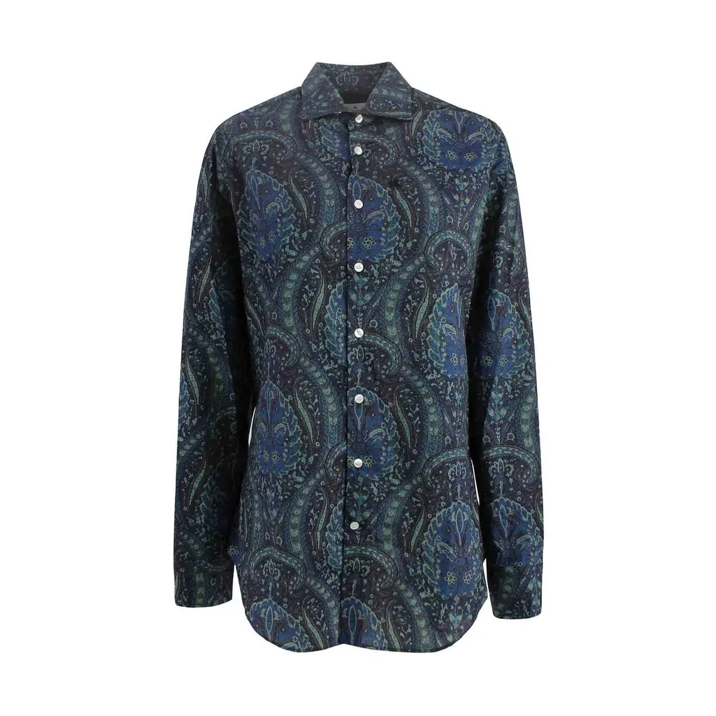 Etro Paisley-Pattern Buttoned Shirt