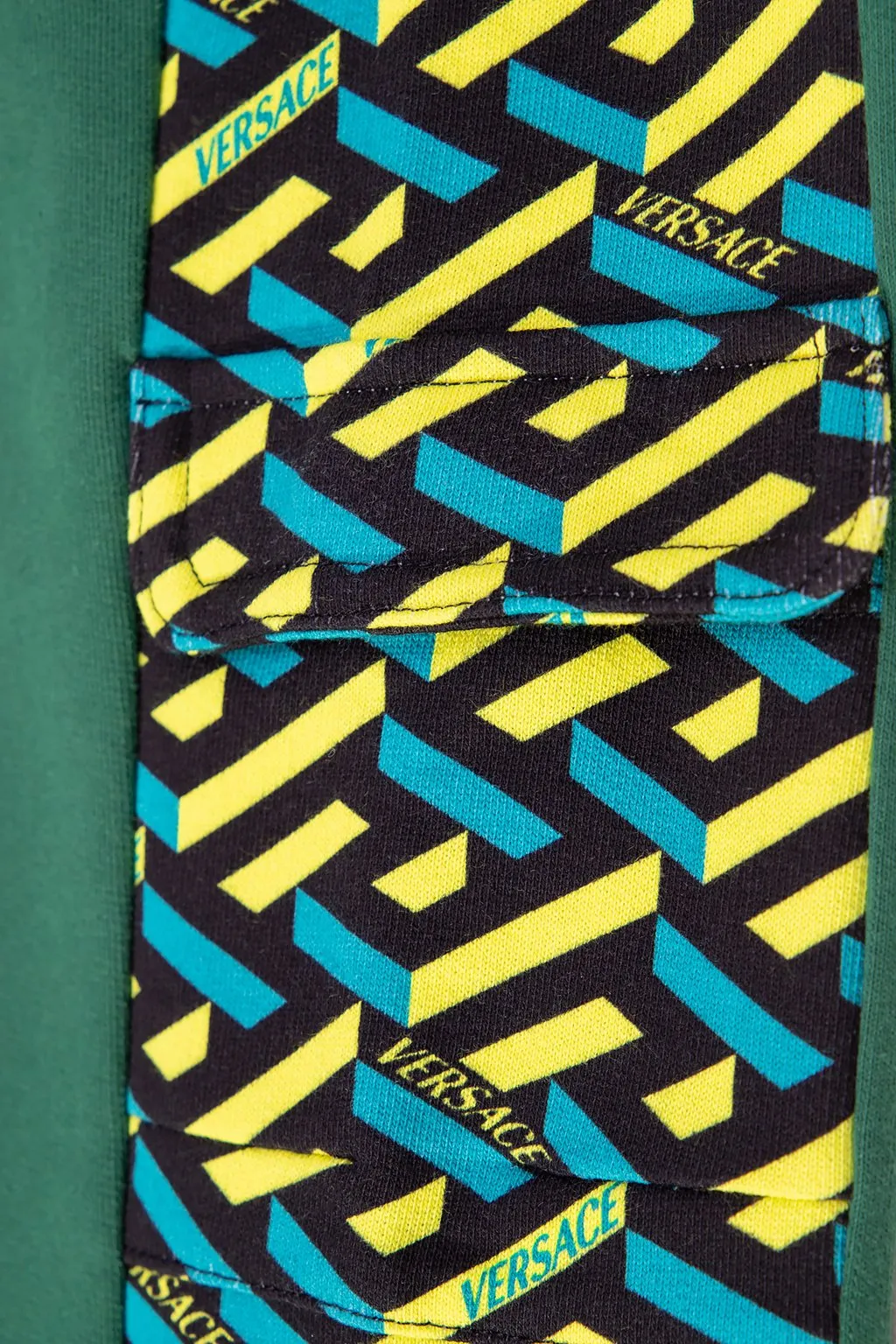 Versace Kids Logo Embroidered Track Trousers