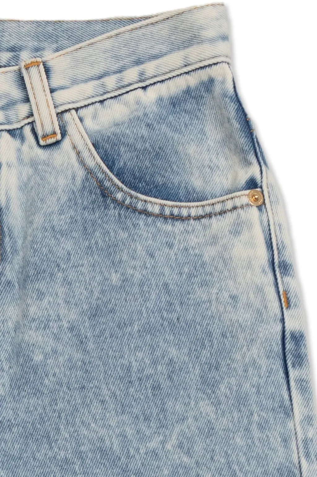 Versace Kids Logo-Patch Straight-Leg Jeans