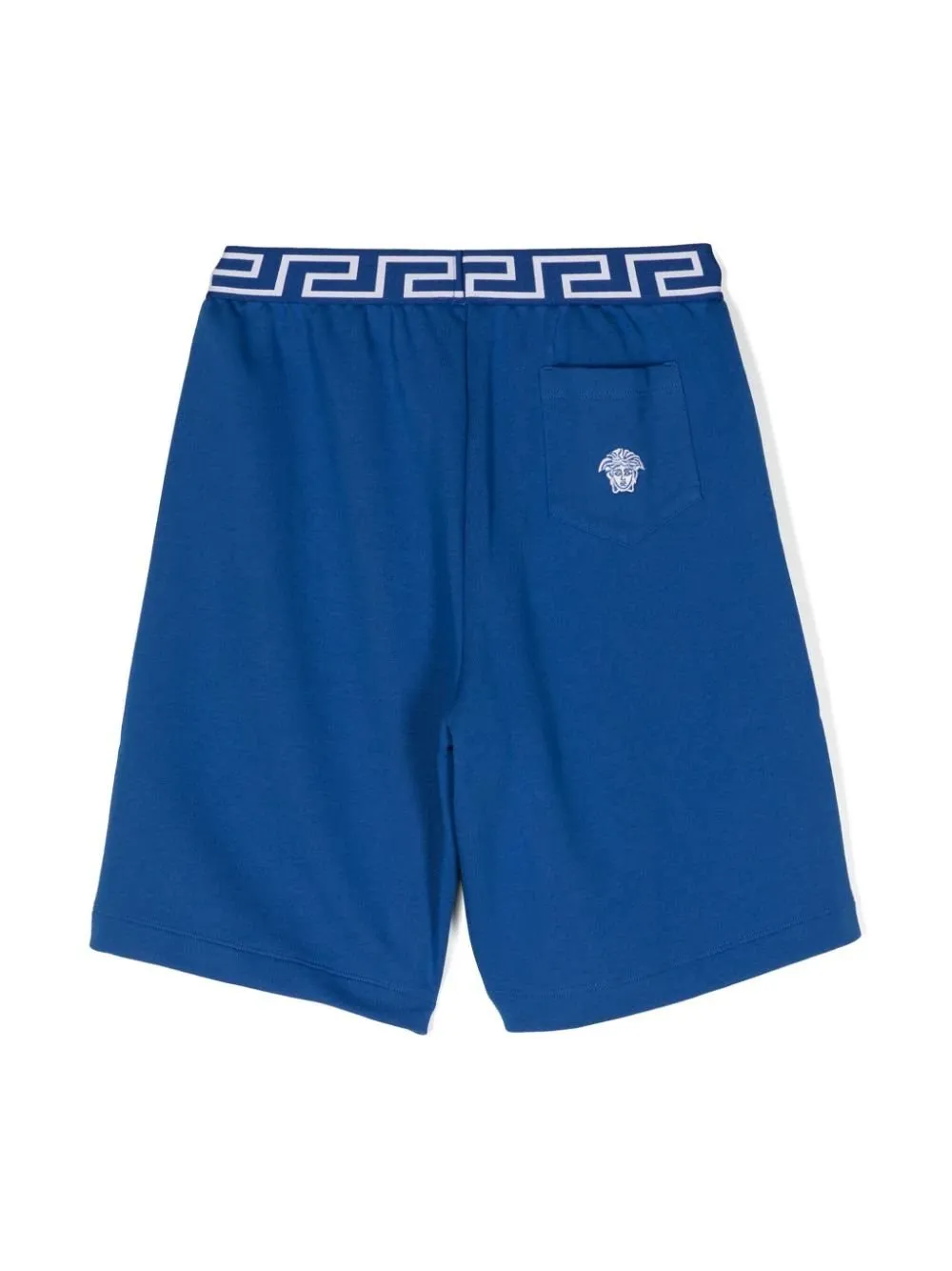 Versace Kids Medusa-Embroidered Bermuda Shorts
